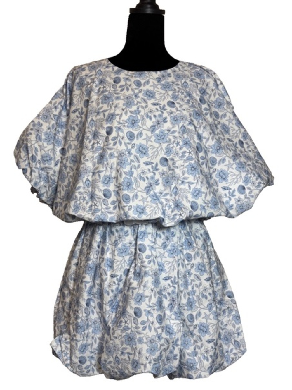GB Blue Seashell Print 2 Piece Set